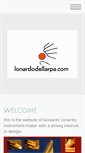 Mobile Screenshot of lonardodellarpa.com